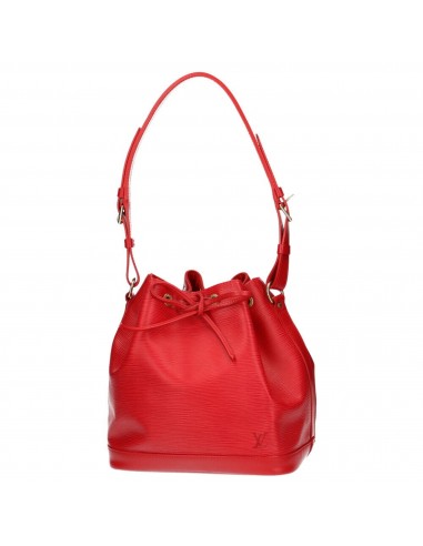 Louis Vuitton LOUIS VUITTON Petit Noe Epi Shoulder Bag Carmine Ladies rembourrage situé sous