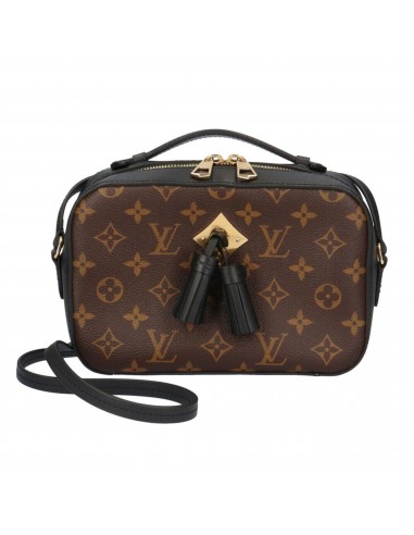 Louis Vuitton LOUIS VUITTON Santonju Monogram Shoulder Bag Brown Ladies shop