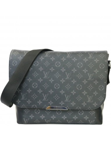 Louis Vuitton LOUIS VUITTON MM Monogram Eclipse Shoulder Bag Noir Men shop