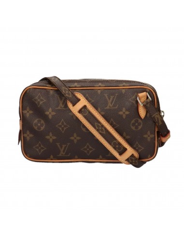 Louis Vuitton LOUIS VUITTON Marley Bandolier Monogram Shoulder Bag Brown Ladies en ligne