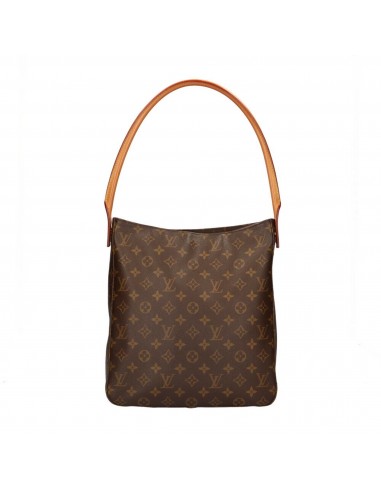 Louis Vuitton LOUIS VUITTON Looping GM Monogram Shoulder Bag Brown Ladies outlet