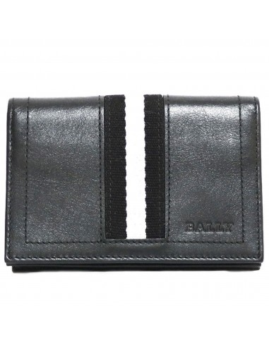 BALLY Bally Card Case Black Mens Leather À commander