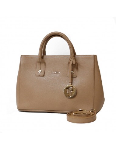 Furla Handbag Beige Womens Leather les ctes