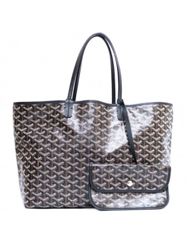 GOYARD Goyard Shoulder Bag 2way Tote Black Womens Mens PVC pas cher chine