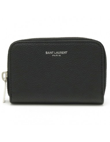 Yves Saint Laurent SAINT LAURENT PARIS Saint Laurent Paris YSL Yves Round Coin Purse Leather Black 504778 2 - 3 jours ouvrés.