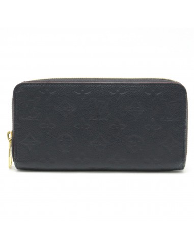 LOUIS VUITTON Louis Vuitton Monogram Amplant Zippy Round Wallet Marine Rouge Navy Blue M62121 hantent personnes