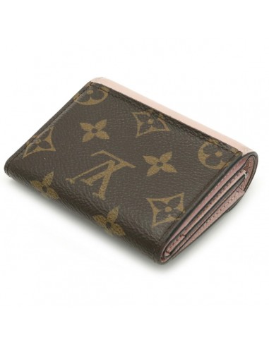 LOUIS VUITTON Monogram Portofeuil Zoe Tri-Fold Wallet Leather Rose Ballerine Pink M62933 france