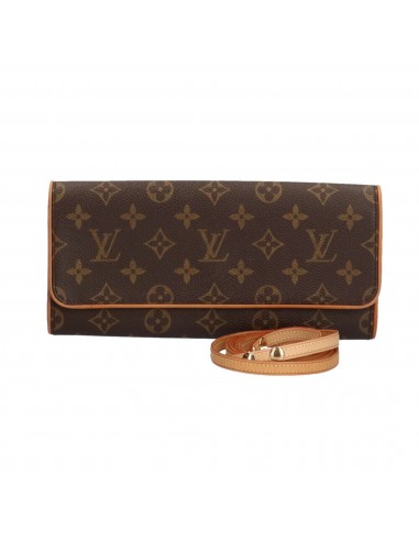 Louis Vuitton LOUIS VUITTON Pochette Twin GM Monogram Shoulder Bag Brown Ladies Profitez des Offres !