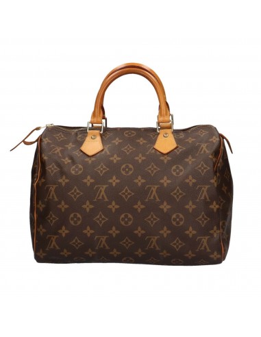 Louis Vuitton LOUIS VUITTON Speedy 30 Monogram Handbag Brown Ladies de France