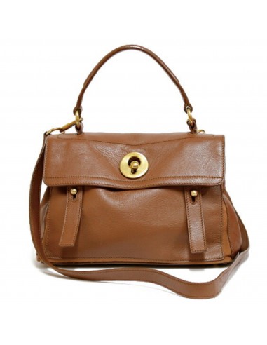 YVES SAINT LAURENT Shoulder Bag Leather Brown Yves Saint Laurent Ladies 2 - 3 jours ouvrés.