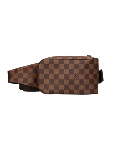 Louis Vuitton LOUIS VUITTON Jeronimos Damier Waist Bag Brown Unisex pas cher 