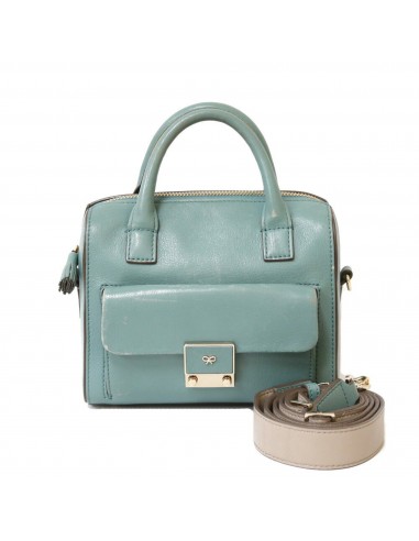 Anya Hindmarch Shoulder Bag 2311032 Green Gray Ladies Cowhide d'Europe débarque