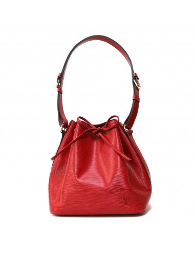 Louis Vuitton LOUIS VUITTON Petit Noe Epi Shoulder Bag Red Ladies Par le système avancé 