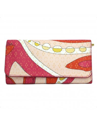 Emilio Pucci Purse Pattern Pink Multicolor Ladies Profitez des Offres !